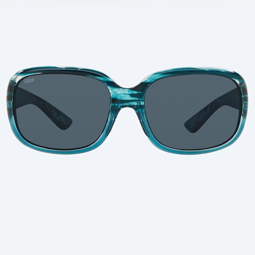 Costa Women's Sunglasses Gannet Shiny Marine Fade/Gray Lenses